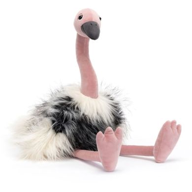 М'яка іграшка Страус Ramonda , Jellycat RAM2O