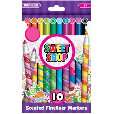 Набор ароматных маркеров Sweet Shop Тонкие линии - 10 цветов Kids Licensing 6590797