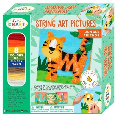 Набор для творчества String Art Тропические джунгли SAP002