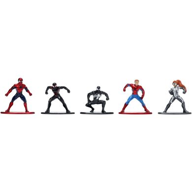 Набір фігурок металевих колекційних Марвел. Людина-Павук 8, висота 4 см, 18 шт, 3+ JADA 253225028