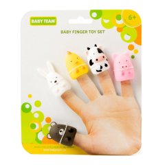 Набор игрушек на пальцы Baby Team Весёлая детвора в ассортименте 8700