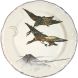 Обідня тарілка &laquo;Качка під час польоту&raquo;, серія &laquo;GDS Birds&raquo; GIEN 0113CP2226, 26