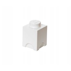 Одноточковий білий контейнер для зберігання Х1 Lego 40011735