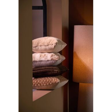 Подушка 42x42 см VELORA коричнево-кремова Light&Living 6886882