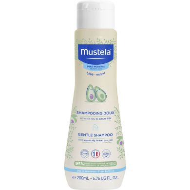 Смягчающий шампунь для волос MUSTELA (Мустела) Gentle Shampoo 200 мл 8702844/8703069 3504105028442