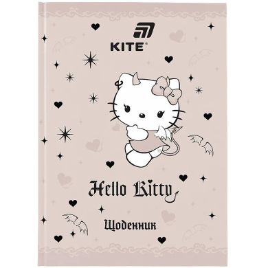 Щоденник шкільний, тверда обкладинка, Hello Kitty-2 HK26-262-2