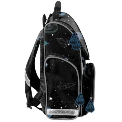 Шкільний рюкзак NASA одне відділення з перегородкою, ергономічна спинка, жорстке дно Paso PP21NS-525