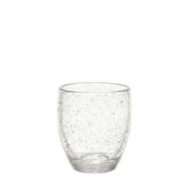 Склянка для напоїв, скло, 8,5 &times; 9,5 см, зелена матова POMAX 21902-CLR