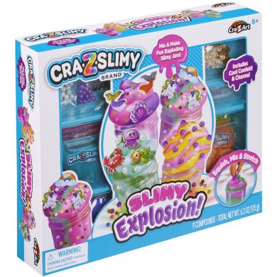 Слайм Cra-Z-Art Slimy Explosion, набір 24од 60541CRA