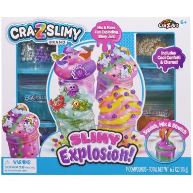 Слайм Cra-Z-Art Slimy Explosion, набір 24од 60541CRA