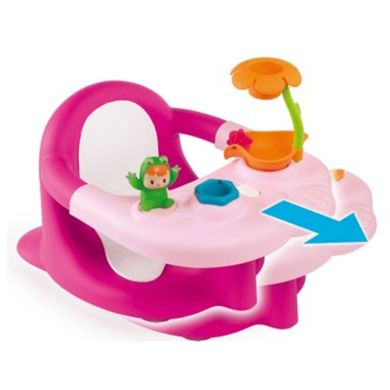 Стільчик для купання Smoby Cotoons з ігровою панеллю рожевий 110616, Рожевий