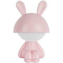 Светильник-ночник LED с аккумулятором Cute Bunny, розовый K25-316-1-2, Розовый