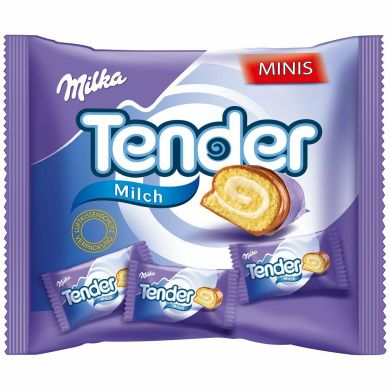 Бисквит Milka TENDER MINIS молочный 108г 761471