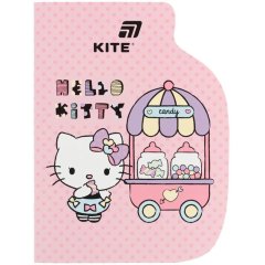 Блокнот вирубка, клей, 60 аркушів, А6 Hello Kitty-1 HK26-223-1