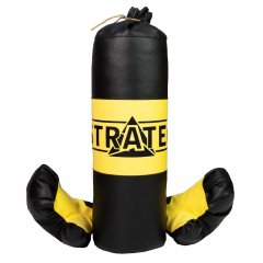 Боксерський набір жовто-чорний маленький (2071) STRATEG 2071