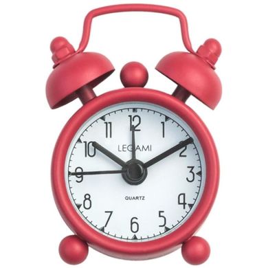 Будильник Mini Tick Tock светящиеся в темноте стрелки Красный Legami SVE0023