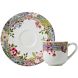 Чашка для еспрессо з блюдцем MILLEFLEURS 80 мл - &Oslash; 12.9 см GIEN 16432PTM01