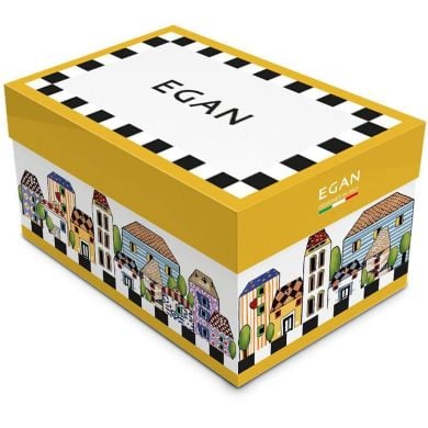 Чашка для завтрака PAESE MIO, желтая, 460 мл. Egan 8055267581849