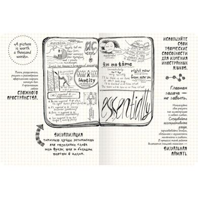 DoodleBook. 10 простых шагов к искусству визуализации темный. SketchBook 9789665261780