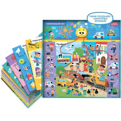 Электронная логическая игра KIDDI SMART ВИКТОРИНА ОКРУЖАЮЩИЙ МИР S2 157-A-0022-UA