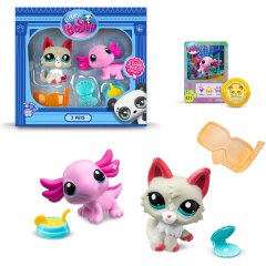 Игровой набор LITTLEST PET SHOP УДИВИТЕЛЬНЫЕ ДЕВЫ (2 фигурки, аксессуар.) 527