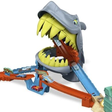Игровой набор Пляжная атака акулы Hot Wheels JHL96