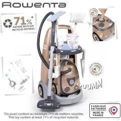 Игровой набор тележки для уборки Ровента с пылесосом со звуком. эффектом, 9 аксесс., 3+ 7600330325