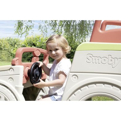 Игровой центр Smoby Life Автомобиль путешественника, с горкой и песочницей, 233х68х91 см 7600840207