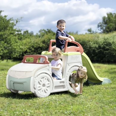 Игровой центр Smoby Life Автомобиль путешественника, с горкой и песочницей, 233х68х91 см 7600840207