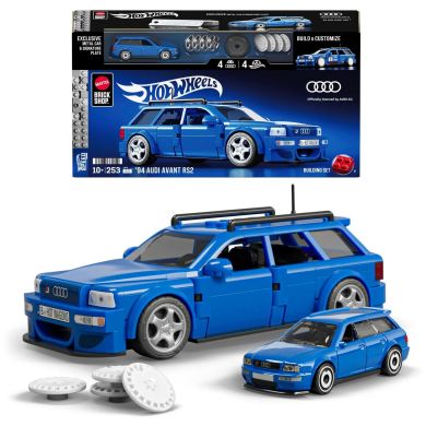 Колекційна машинка-конструктор Audi серії Speed Mattel Brick Shop Mattel Brick Shop JGR28