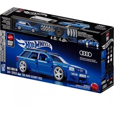 Колекційна машинка-конструктор Audi серії Speed Mattel Brick Shop Mattel Brick Shop JGR28