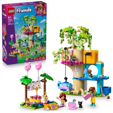 Конструктор День народження кота і будинок на дереві LEGO Friends 42666