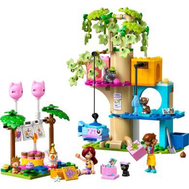 Конструктор День народження кота і будинок на дереві LEGO Friends 42666