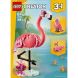Конструктор Дикие животные: розовый фламинго LEGO Creator 31170