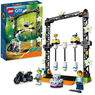 Конструктор Каскадерская задача «Нокдаун» LEGO City Stunt 60341