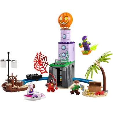 Конструктор Команда Паука на маяке Зеленого Гоблина LEGO Spidey 149 деталей 10790