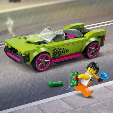 Конструктор Переслідування маслкара на поліцейському автомобілі LEGO City 60415