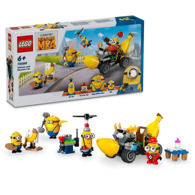 Конструктор Мужчины и банановый автомобиль LEGO Minions 75580