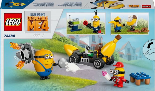 Конструктор Мужчины и банановый автомобиль LEGO Minions 75580