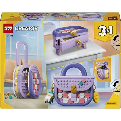 Конструктор Стильная сумка с местом для хранения Lego Creator 31391