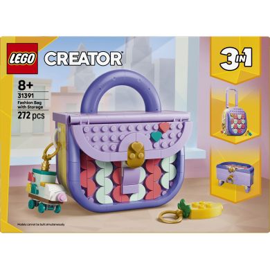 Конструктор Стильная сумка с местом для хранения Lego Creator 31391