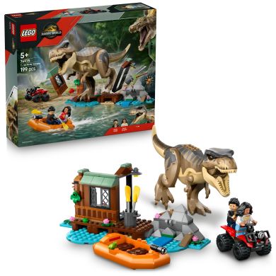 Конструктор Побег по реке от тираннозавра LEGO Jurassic World 76975