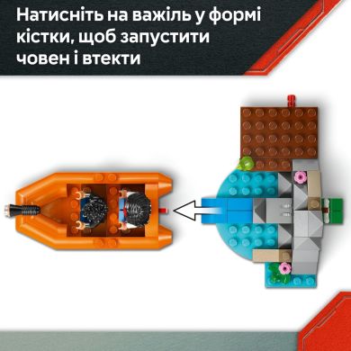 Конструктор Побег по реке от тираннозавра LEGO Jurassic World 76975