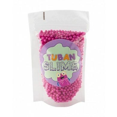Поліуретанові кульки для слайму фуксія 0,2л Tuban TU3085
