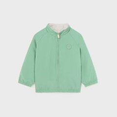 Куртка-бомбер для мальчика двухсторонний на замке 3E, р.68 Бирюзовый Mayoral 1451