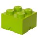 Четырехточечный зеленый контейнер для хранения Х4 Lego 40031220
