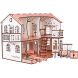 Ляльковий будинок 57х27х35 з підсвічуванням GoodPlay В 014, Рожевий