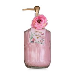Мило для рук BLOSSOM 380мл, в скляному дозаторі, аромат: Рожевий Шафран ACCENTRA 8159368 4015953712654