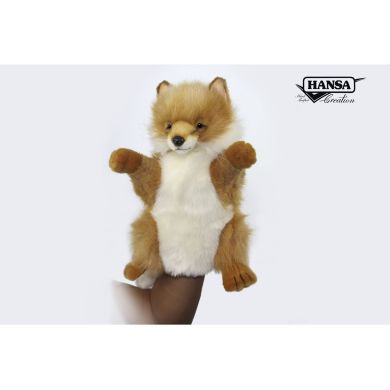 Мягкая игрушка на руку Лиса, серия Puppet, 30 см Hansa 7947