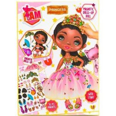 Настольная игра магнитная I AM Одень куклу PRINCESS IAM 6950928